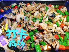 炭烧牛蛙紫苏味平锅-蛙来哒(万泰新天地店)