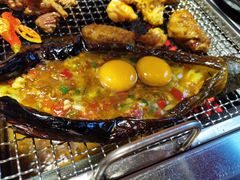 特色烤大茄-老号李小肠西昌特色火盆烧烤(江油店)