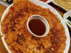 泡菜饼-喇喇排骨火锅·传统韩式脊骨汤(望京西园总店)