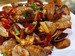 香辣花蛤-虾宝贝胶东海鲜·渔家菜(小西天店)