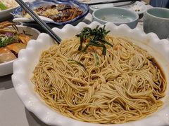 特色葱油面-老阊门菜馆(山塘街店)