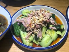 黄瓜拆骨肉-吕氏疙瘩汤·私家菜馆(慈云寺店)