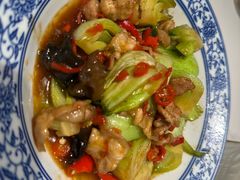 白菜梗炒肉-欧记大排档·景德菜(上海首店)