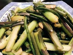 清炒洪山菜薹-秦园酒楼(水岸星城店)