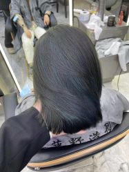 点击看大图 -藤野造型烫发染发