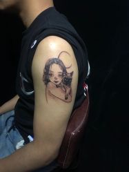 点击看大图 -猛子刺青纹身店