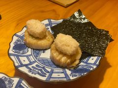 火炙扇贝寿司-鮨清日本料理