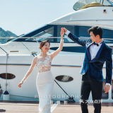 文艺镜头下的电影感夏季婚纱照