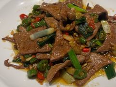 鲜椒爆炒猪肝-绿茶餐厅(广州天河城店)