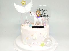 -卡比儿童蛋糕·心意定制·低脂零卡糖动物奶油FancyBALLOON(滨海店)