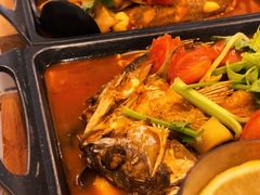 -巴辣仔烤鱼鸡煲(上水店)