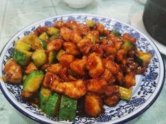 酱爆鸡丁-北大地皖峰饭馆