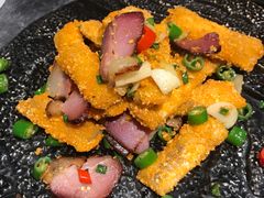 脆皮蕨粑炒腊肉-泉味道贵州厨房(三里河店)