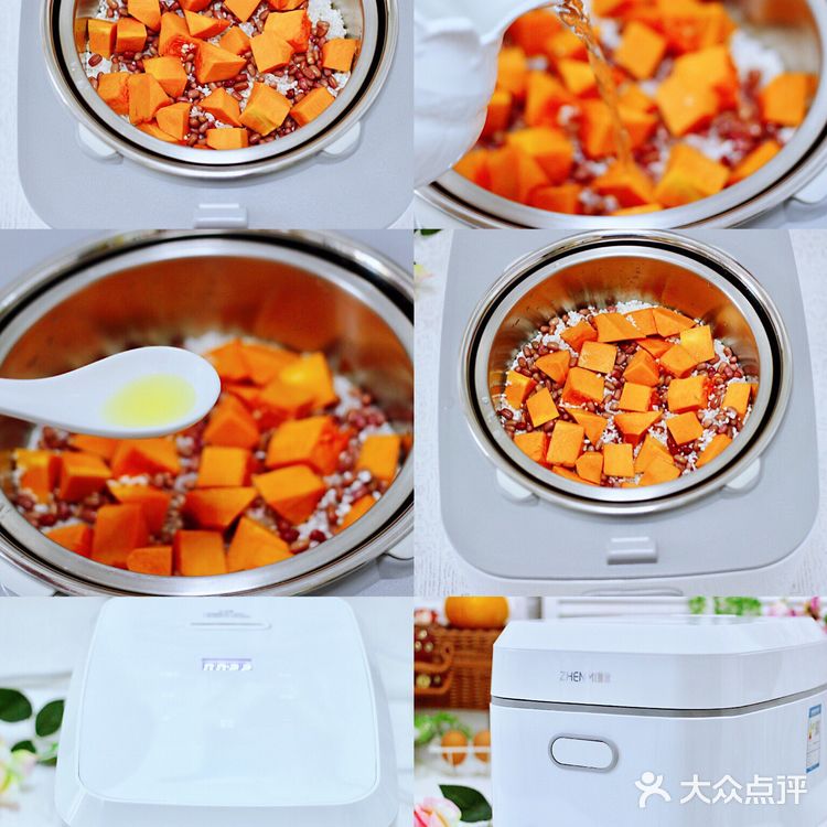 🔥[愉快]香甜软糯的红豆南瓜饭，让不爱吃南瓜的老公一口气吃了两碗