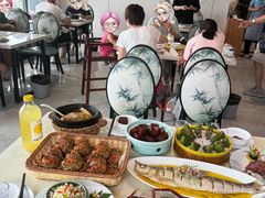 -七的湖·晚芳亭·阳澄湖农家菜·大闸蟹(莲花岛店)
