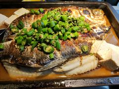 重庆豆花烤鱼-探鱼·鲜青椒爽麻烤鱼(天一广场店)