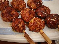 烤手打鸡肉丸子-熊串烧亭.居酒屋(珠江路店)