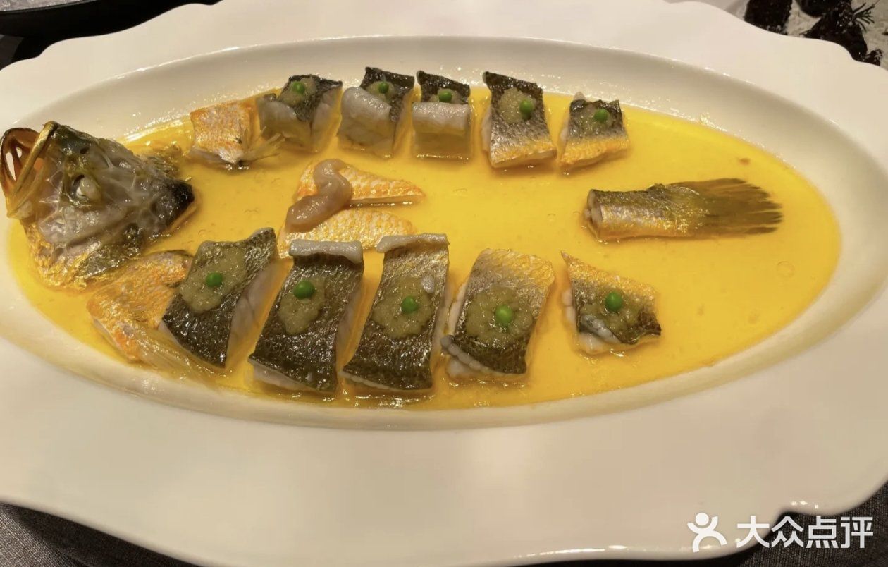 🐟姜蓉鸡汁蒸黄鱼，鲜美无比瑞相厨🔥