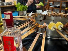 自助取餐区-喷火龙西昌火盆烧烤(泸州总店)