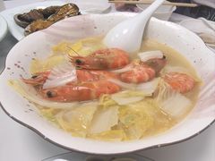 胶东白菜炖虾-来之顺海鲜菜馆·青岛菜(栈桥店)