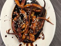 蜜汁鱿鱼须-新记餐厅(香槟大厦店)