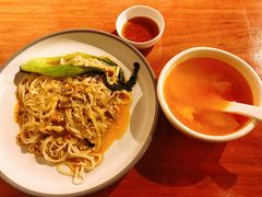 招牌蟹黄金拌面-姚面记·海派家常菜(恒基名人购物中心店)