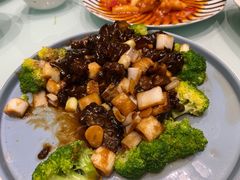 葱烧玛咖菌-隆喜元鱼汤包·海鲜(中联广场店)