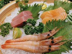 三文鱼刺身-九井澤精致料理(金茂店)