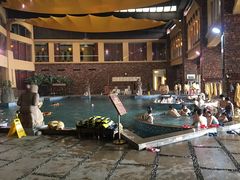 室内大型温泉池-咸宁万豪温泉谷度假区