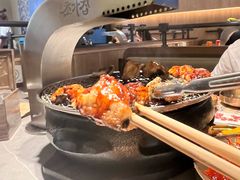 -草家酱蟹炭火烤肉店(珲春南路一店)