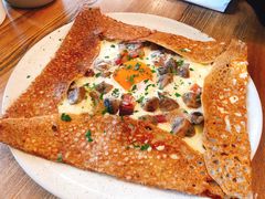 鸡蛋蘑菇熏肉荞麦可丽饼-RAC BAR(安福路店)