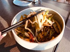 豆角丝炒肉拌转百刀-日上三甘(三里屯店)