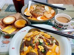 经典牛肉滑蛋饭-兴华里茶记(禅城同济首店)