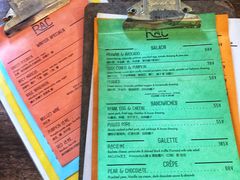 菜单-RAC BAR(安福路店)