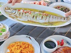 -七的湖·晚芳亭·阳澄湖农家菜·大闸蟹(莲花岛店)