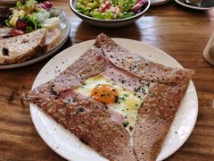 巴黎火腿鸡蛋芝士蘑菇可丽饼-RAC BAR(安福路店)