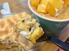 芒果戚风爆浆-迦南·甜品蛋糕(传媒店)