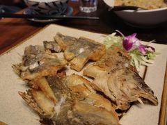 煎焗海鲈一夜情-上楼私房菜(院士路店)