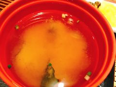 味噌汁-纹兵卫手打荞麦面日料(虹桥本店)