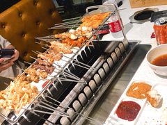 自助调料区-玉善烧烤串城(长春总店)