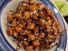 花生米拌熏干-便宜坊烤鸭店(玉蜓桥天坛店)