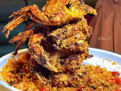 避风塘金蒜椒盐六月黄-避风塘·金牌店·夜宵(金玉兰店)