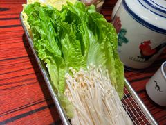 蔬菜三拼-沙胆彪炭炉牛杂煲(上海日月光广场店)