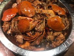 肉蟹煲加牛蛙明虾-胖哥俩肉蟹煲(杭州下沙学林街店)