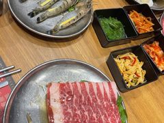 芝士烤大虾-青瓦炭韩潮烤肉(花园道店)