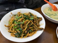 农家红炒长鱼炒面-三百碗宝应长鱼面(板仓街店)