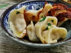 鲜肉煎饺-无名氏宵夜小摊(祝家三姐妹馄饨店)
