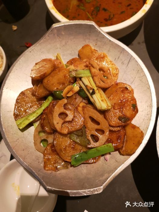 绿茶餐厅(西湖银泰店)干锅三素图片 - 第1031张