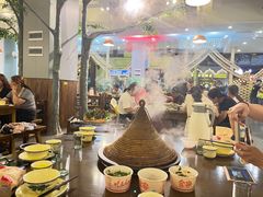 -菌乡缘·野生菌蒸汽鱼火锅(江边夜市店)