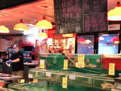 水产区-鲜入围煮花胶鸡海鲜火锅